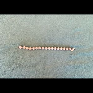 Tiffany Ball Bracelet- Sterling Silver, 7.5”, 10mm